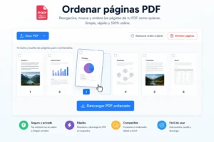 ordenar pdf